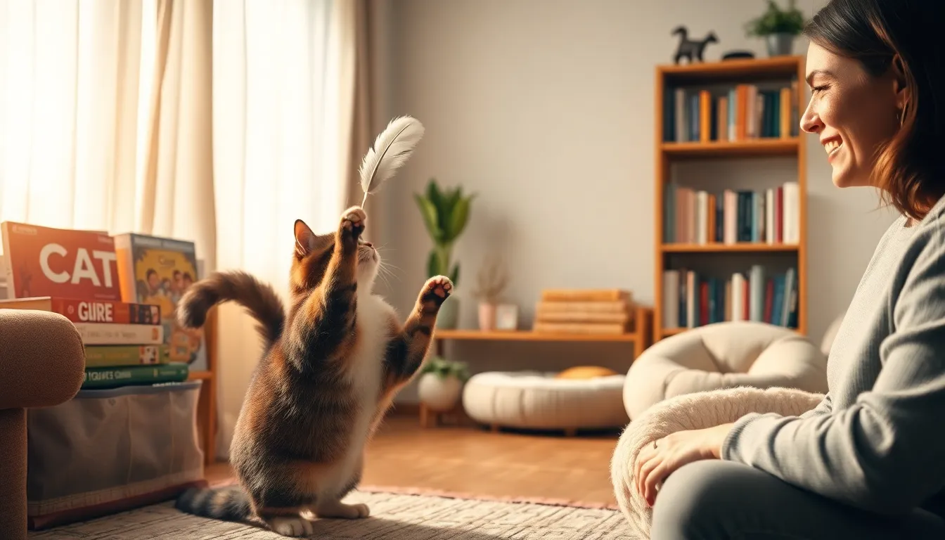 고양이의 다양한 장난감